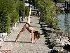 Flexible In Public - Watch4Fetish