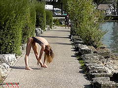 Flexible In Public - Watch4Fetish