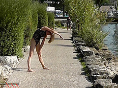 Flexible In Public - Watch4Fetish