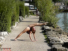 Flexible In Public - Watch4Fetish