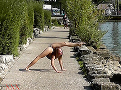 Flexible In Public - Watch4Fetish