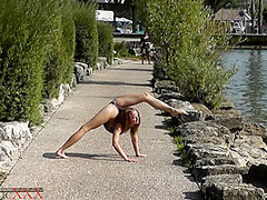 Flexible In Public - Watch4Fetish