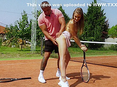 Tennis Match Turned Into Banging