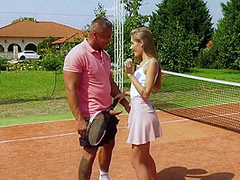 Tennis Match Turned Into Banging