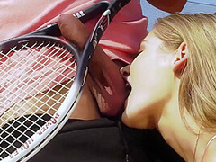 Tennis Match Turned Into Banging