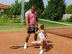 Tennis Match Turned Into Banging