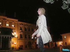 Desperate Blondie Shows Her Titties A With Jessy Jones