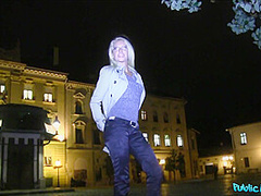 Desperate Blondie Shows Her Titties A With Jessy Jones