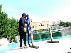 Tyra Moon With Mask Men - Watch4Fetish