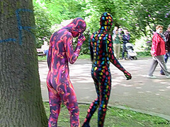 Multilayer Zentai Suits Outdoor - Watch4Fetish