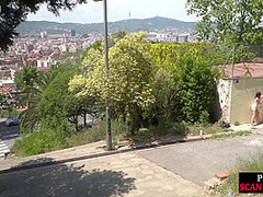 BDSM useless babes publicly whipped and fucked outdoor