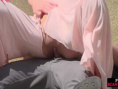 BDSM useless babes publicly whipped and fucked outdoor