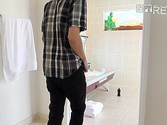 Stepbro Creeps On Tanning Stepsis - SpyFam