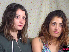 Public deepthroating and anal orgy for slutty Latinas