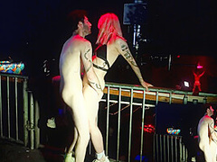 Live Sex At Club Party Berlin Public Blowjob Pussy Licking And Squirting Dance Techno Fuck