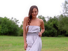 Dominika C - Posing Outdoor