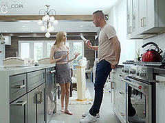 Horny Stepsis Leaves Dildo In Dishwasher - SpyFam