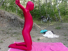 Zentai At The Lake - Watch4Fetish