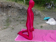 Zentai At The Lake - Watch4Fetish