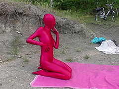 Zentai At The Lake - Watch4Fetish