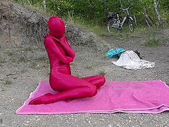 Zentai At The Lake - Watch4Fetish