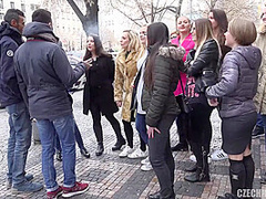Czechharem - 20 Nymphomaniacs Hunt Men In The Street P