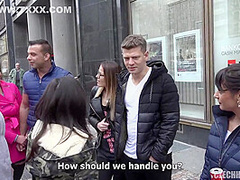 Czechharem - 20 Nymphomaniacs Hunt Men In The Street P