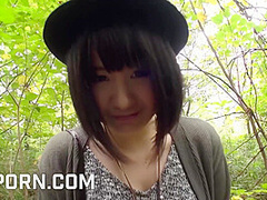 Japanese Sex In A Nature Outside Zone Of Tokyo