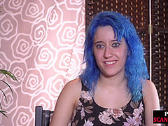 Coloredhair babe publicly humiliated and tormented by lezdom