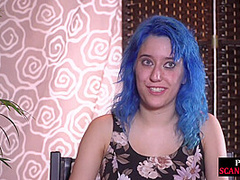 Coloredhair babe publicly humiliated and tormented by lezdom