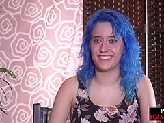 Coloredhair babe publicly humiliated and tormented by lezdom