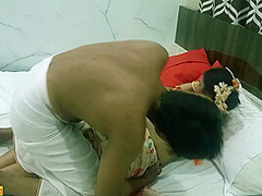 Beautiful Hot Bhabhi Uncut Hardcore Sex With Dirty Hindi Audio