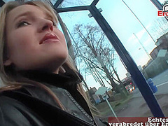 ***teen on street seduced to sex casting for money