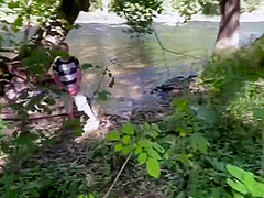 Babyybutt Gets Double Creampie And Facial In Public Outdoor Adventure, Hopefully No Strangers Are Watching!