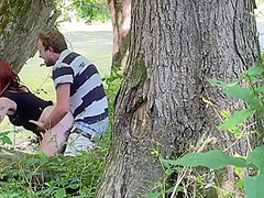 Babyybutt Gets Double Creampie And Facial In Public Outdoor Adventure, Hopefully No Strangers Are Watching!