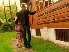 Couple On Holiday Fucking Outdoor In Various Places Till He