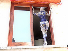 Tyra Moon Zentai Pool - Watch4Fetish