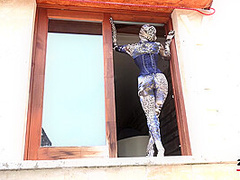 Tyra Moon Zentai Pool - Watch4Fetish