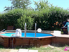 Spandex Poolparty With Sexdoll - Watch4Fetish