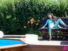 Spandex Poolparty With Sexdoll - Watch4Fetish