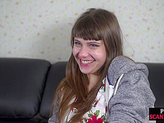 Useless teen used for spanking and banging in public ***