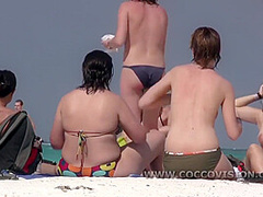 Beautiful Breasts At A Nudist Beach