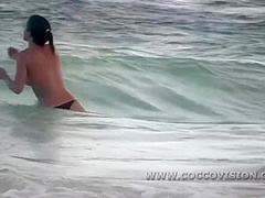 Beautiful Breasts At A Nudist Beach