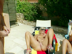 Reverse Gangbang - Ein Traum Wird Wahr - Er Darf 3 Milf Gleichzeitig Ficken - Nadja Summer