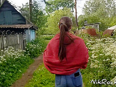 Public Blowjob ! We Were Noticed By Passing People ! Showed Boobs To Passers-by With Evelina Darling