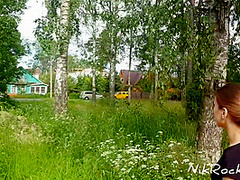 Public Blowjob ! We Were Noticed By Passing People ! Showed Boobs To Passers-by With Evelina Darling