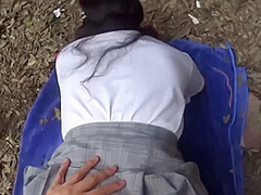 Colegiala Mexicana De Secundaria Publica Se Va De Pinta Para Ir A Coger Al Bosque