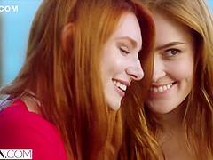 Gorgeous Redheads Seduce Bartender While On Vacation With Jia Lissa