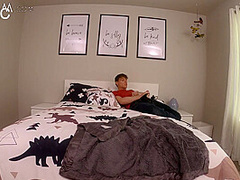 Panty Sniffing Stepbro Busted By Stepsis - SpyFam