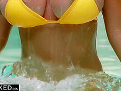 Gabbie Carter - Gorgeous Gabbie Cheats On Boyfriend At The P